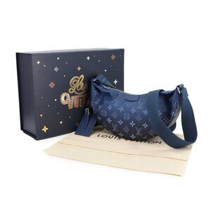 LOUIS VUITTON Monogram Gradient Hamac Bag PM Crossbody Bag Navy M11594 90275209